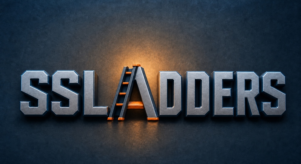 SSLADDERS industrial ladder supply logo