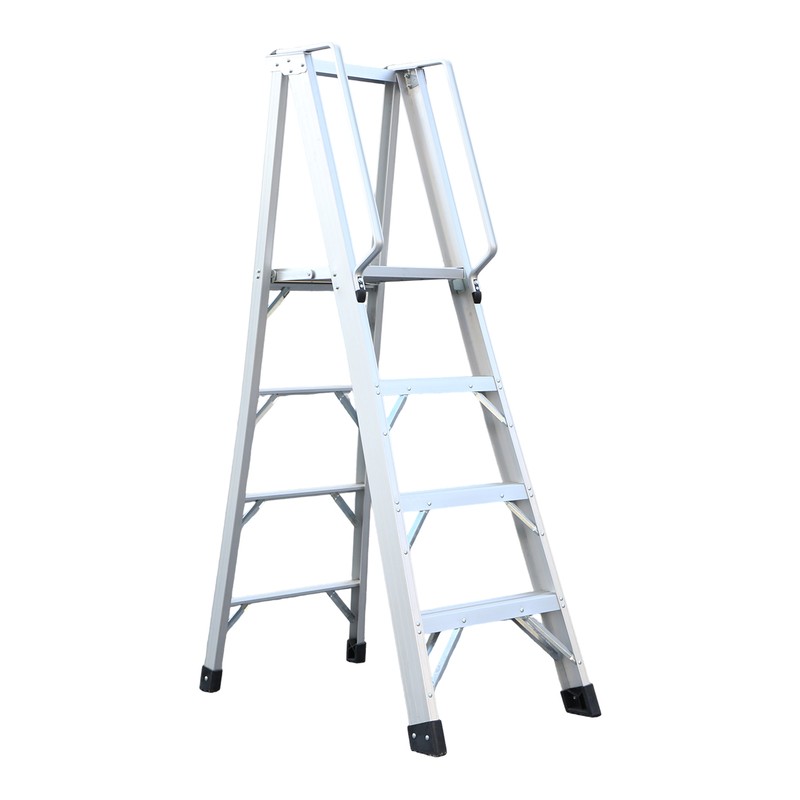 Aluminium platform ladder
