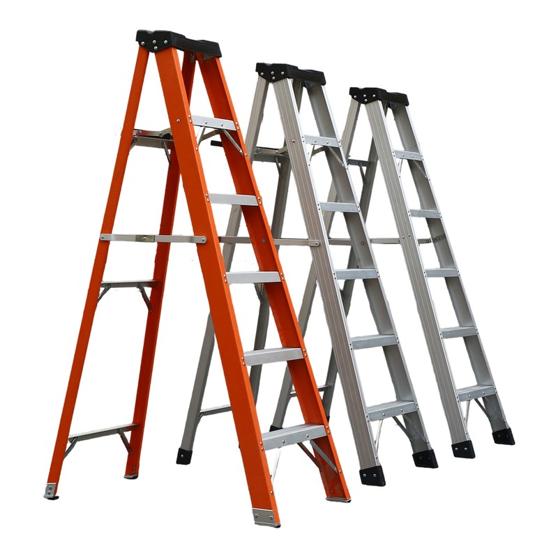 Fiberglass Single Side Step Ladder detail image 1