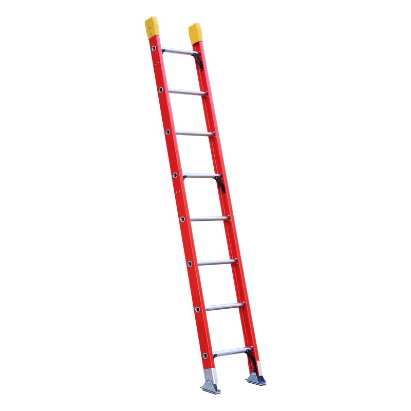 Fiberglass Single Straight Ladder 80mm detail image 1