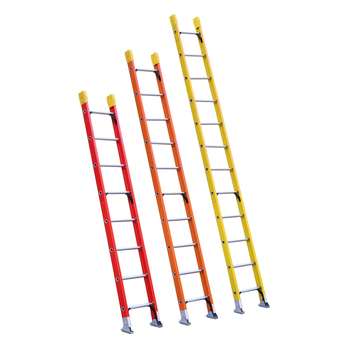 Fiberglass Single Straight Ladder 80mm