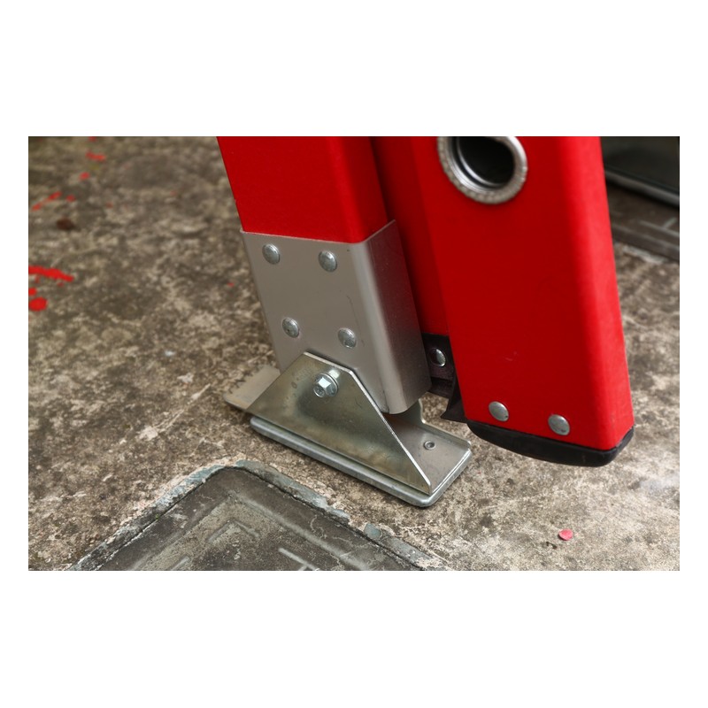 Fiberglass Three Section Extension Ladder 80mm detail image 5