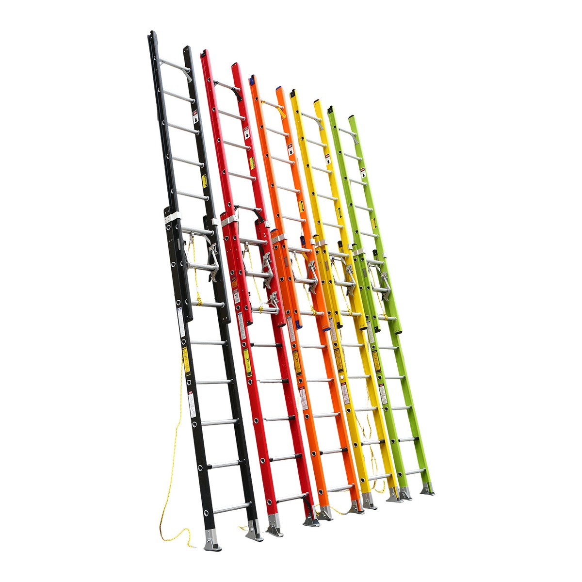 Fiberglass Two Section Extension Ladder 80mm
