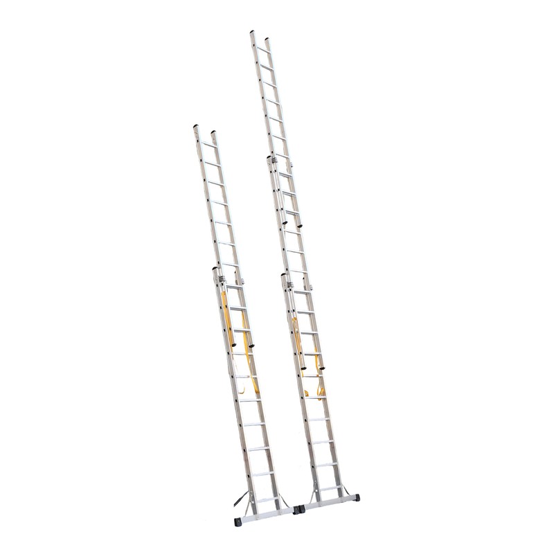 Heavy 75mm Frame Three Section Aluminium Rope Ladder detail image 1
