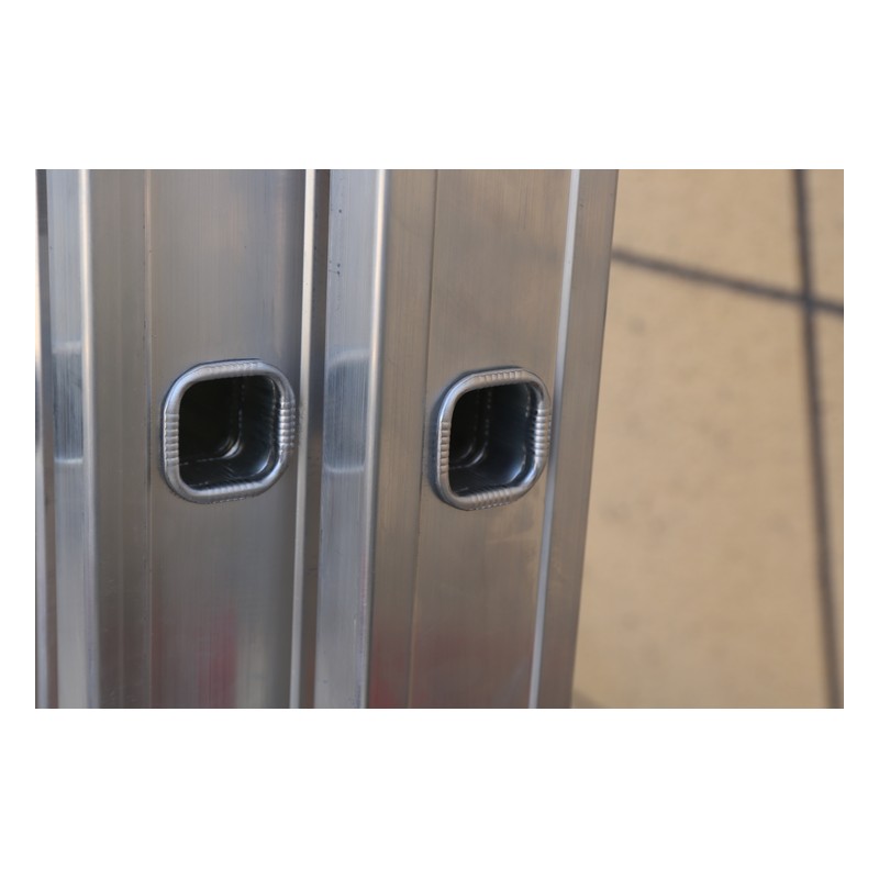 Heavy 75mm Frame Three Section Aluminium Rope Ladder detail image 2
