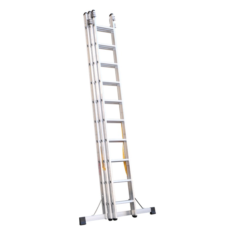 Heavy 75mm Frame Three Section Aluminium Rope Ladder detail image 4