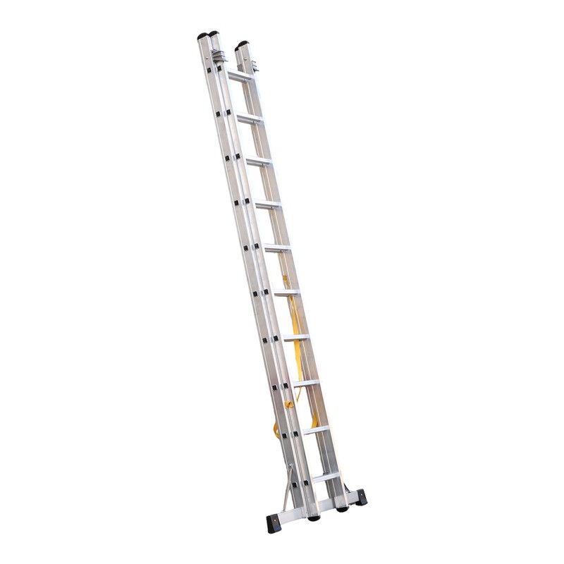 Heavy 75mm Frame Two Section Aluminium Rope Ladder detail image 1