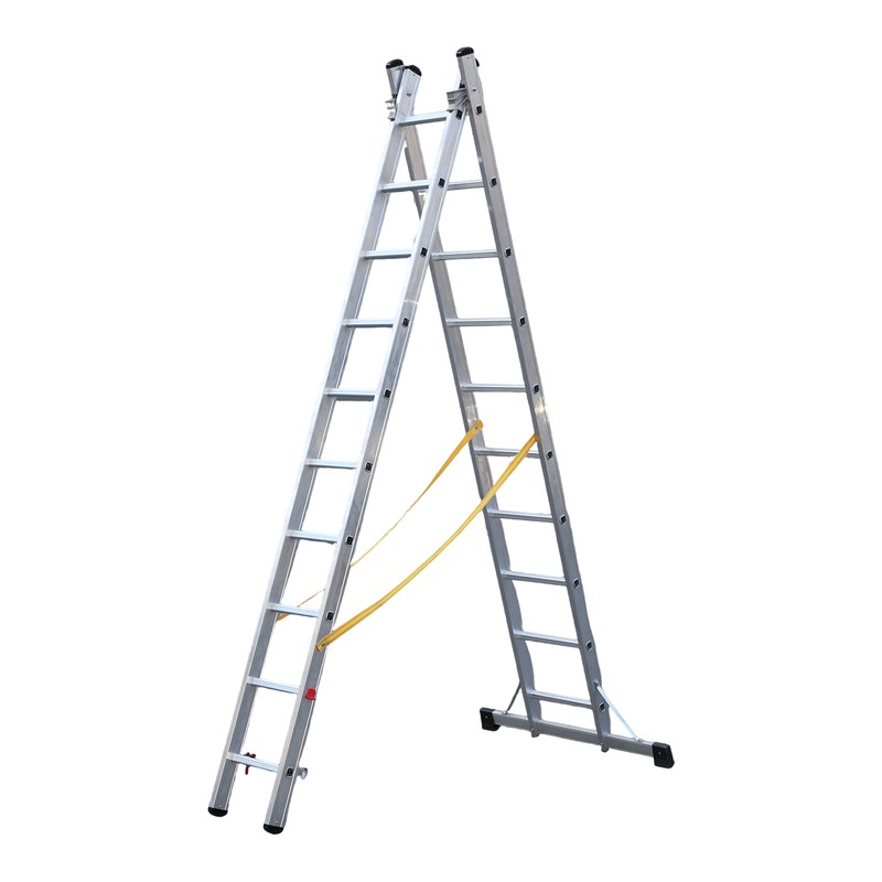 Heavy 75mm Frame Two Section Aluminium Rope Ladder